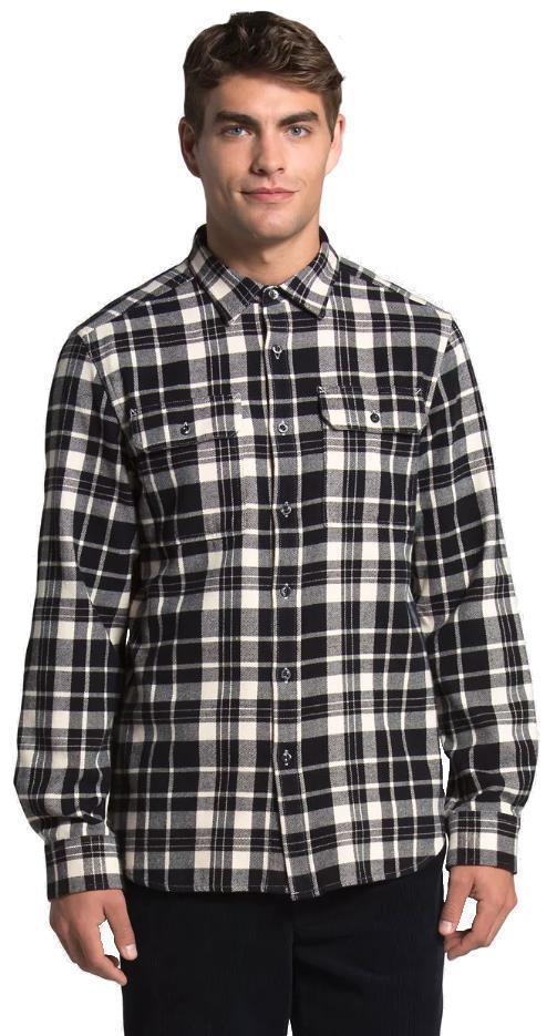 Arroyo Flannel Shirt - Mens - Vintage White Heritage Medium Two Color Plaid 1
