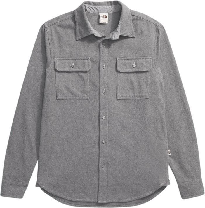 Arroyo Flannel Shirt - Mens - tnf medium grey heather 1