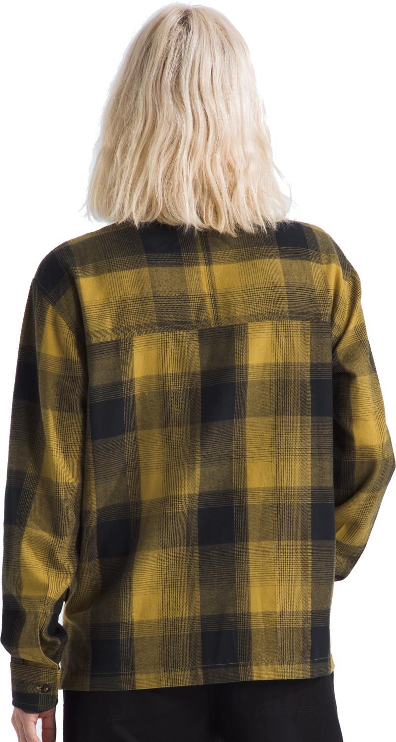 Arroyo Lightweight Flannel Shirt - Womens - amber green tnf shadow plaid 1