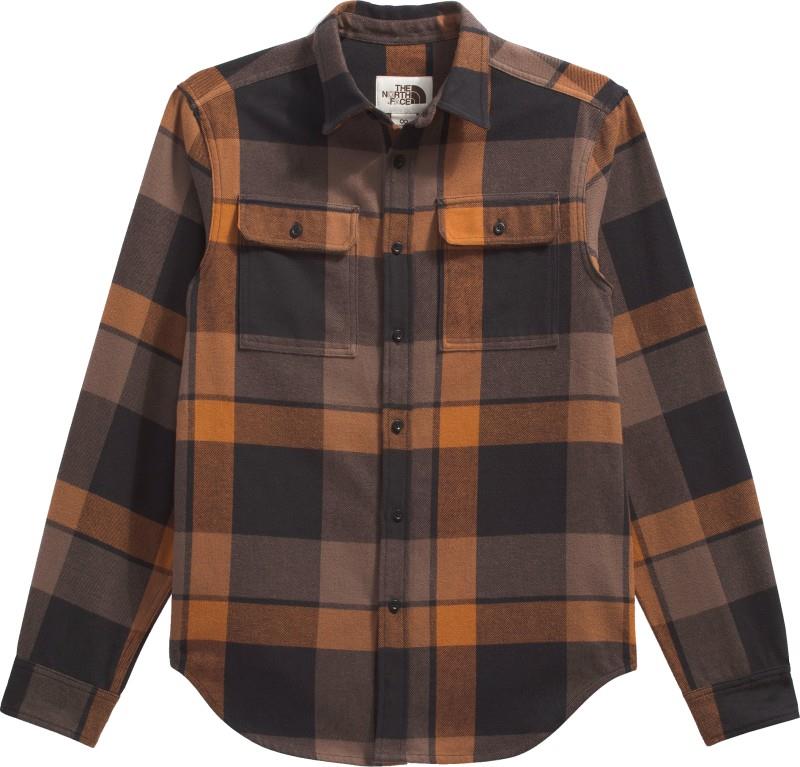Arroyo Plaid Flannel Shirt - Mens - burnt umber macro small plaid 1