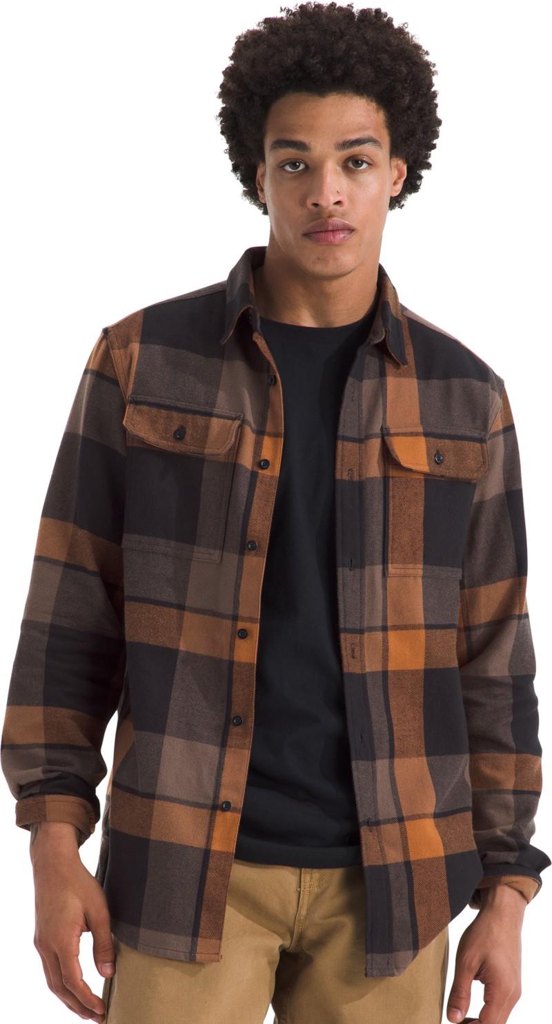 Arroyo Plaid Flannel Shirt - Mens - burnt umber macro small plaid 1