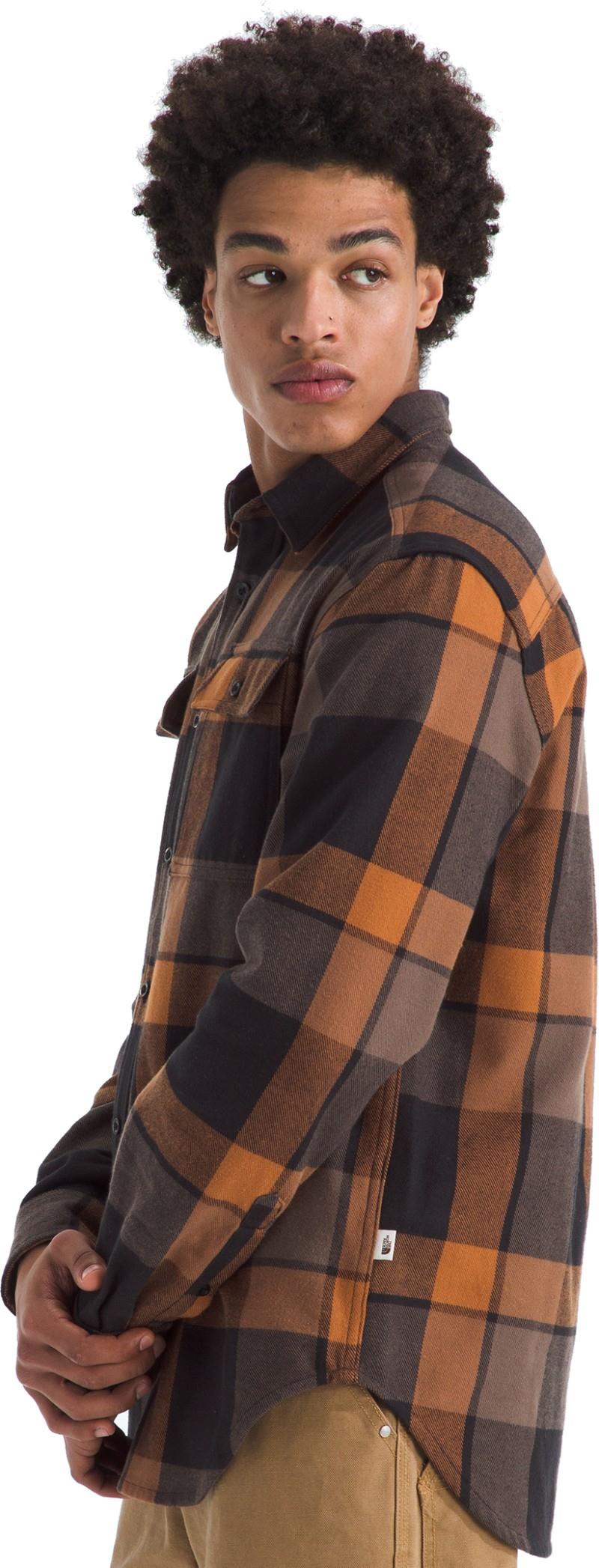 Arroyo Plaid Flannel Shirt - Mens - burnt umber macro small plaid 1