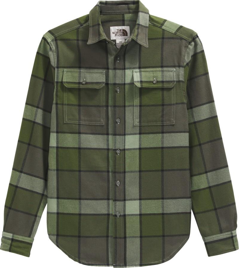 Arroyo Plaid Flannel Shirt - Mens - new taupe green macro small plaid 1