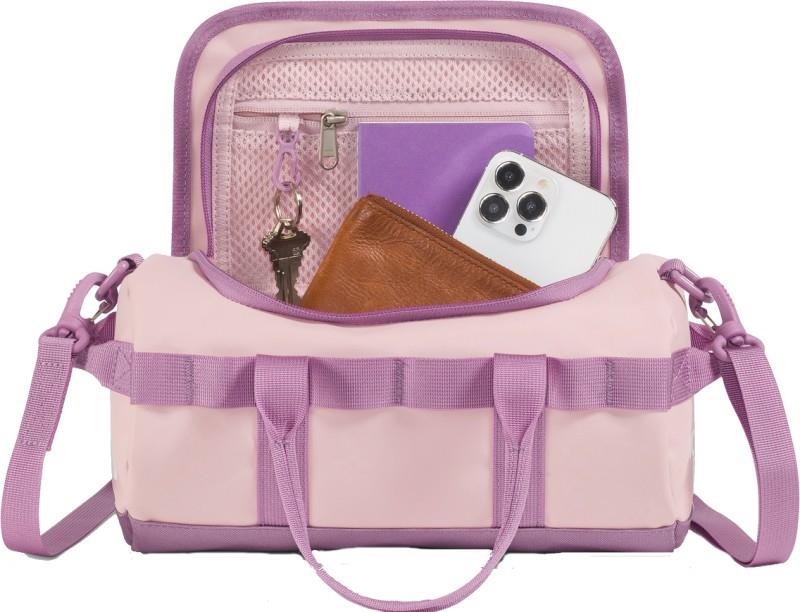 Base Camp Duffel Shoulder Bag - Womens - metal pink / hushed lavender 1