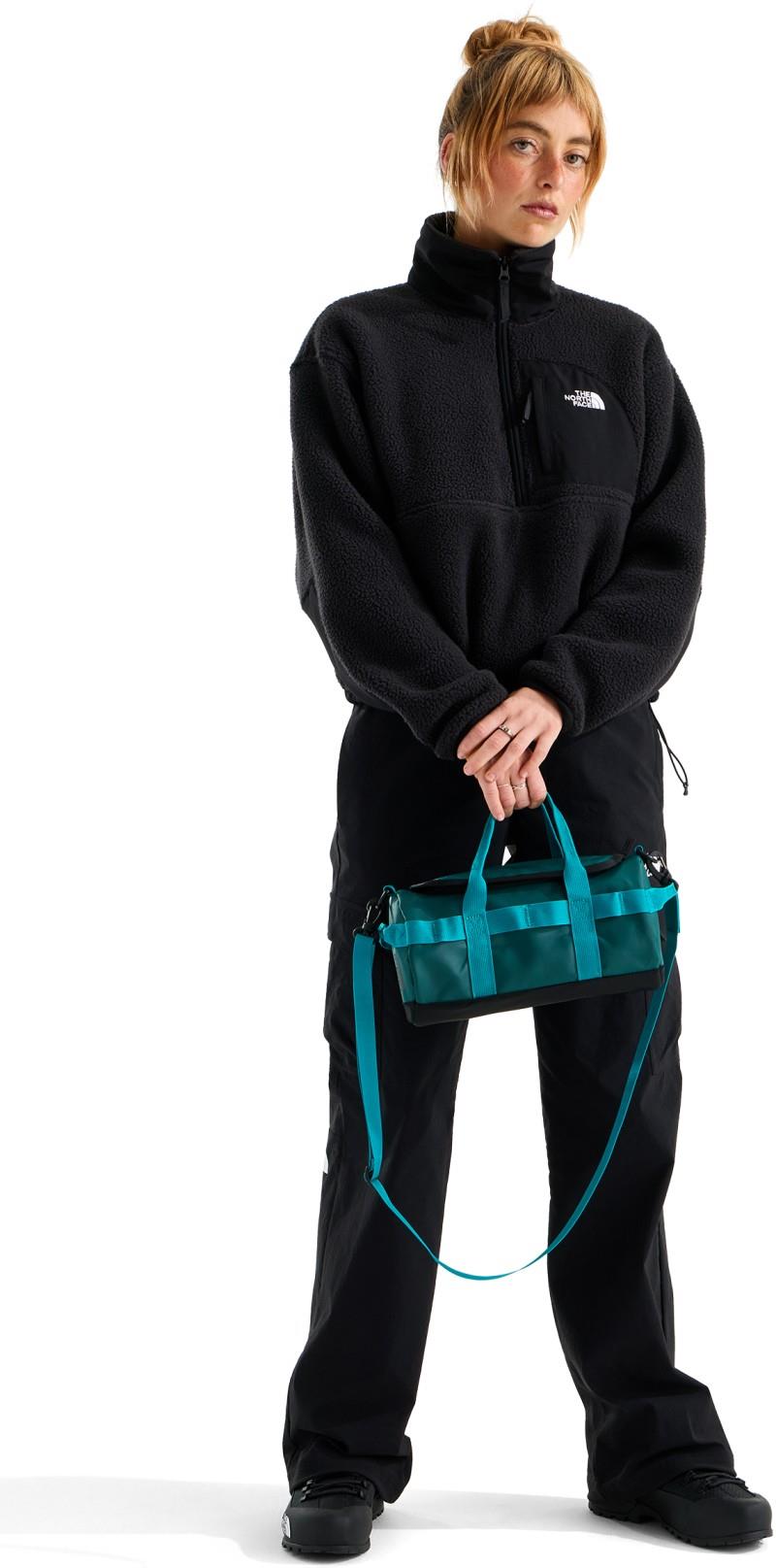 Base Camp Duffel Shoulder Bag - Womens - pacific teal / restorative teal / tnf black 1