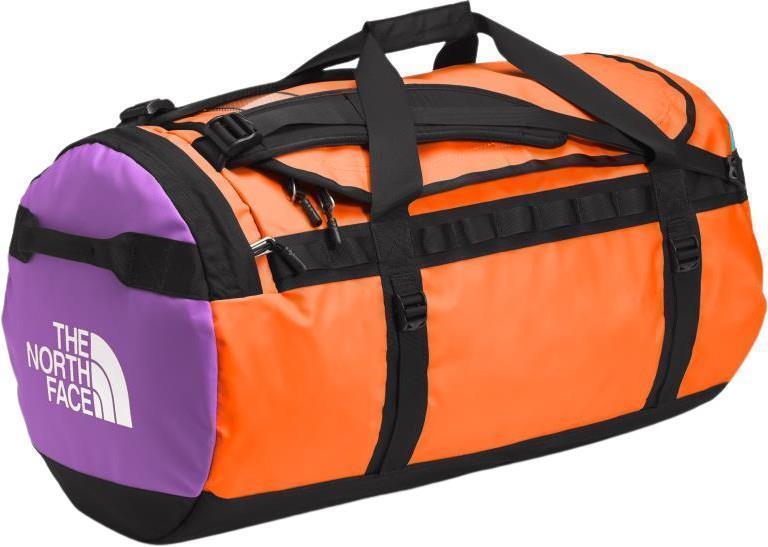 Base Camp Duffel - L - Red Orange / Transantarctic Blue 1