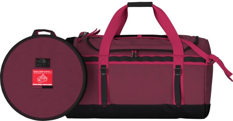 Base Camp Duffel - L - burgundy crush / tnf black / lali guran 1
