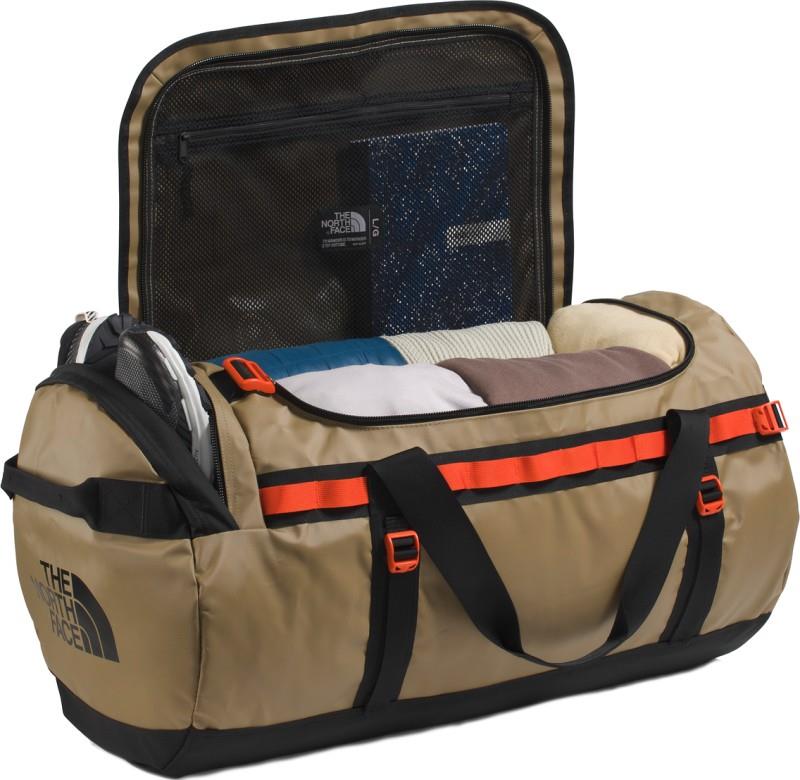Base Camp Duffel - L - cedar / tnf black / lava red 1