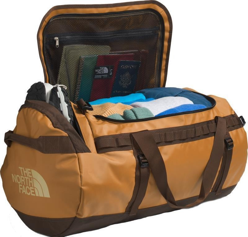 Base Camp Duffel - L - timber tan / demitasse brown / khaki stone 1