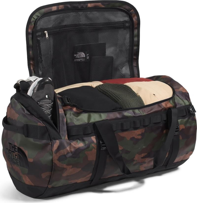 Base Camp Duffel - L - tnf black camo / tnf black 1