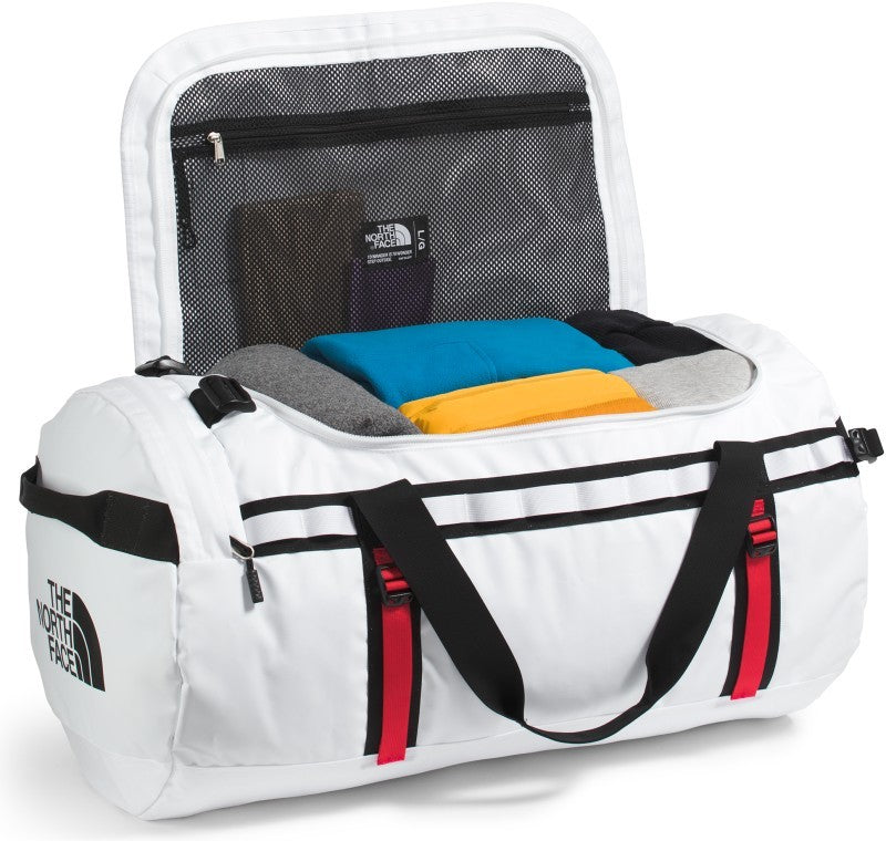 Base Camp Duffel - L - tnf white / tnf black / elevation red 1