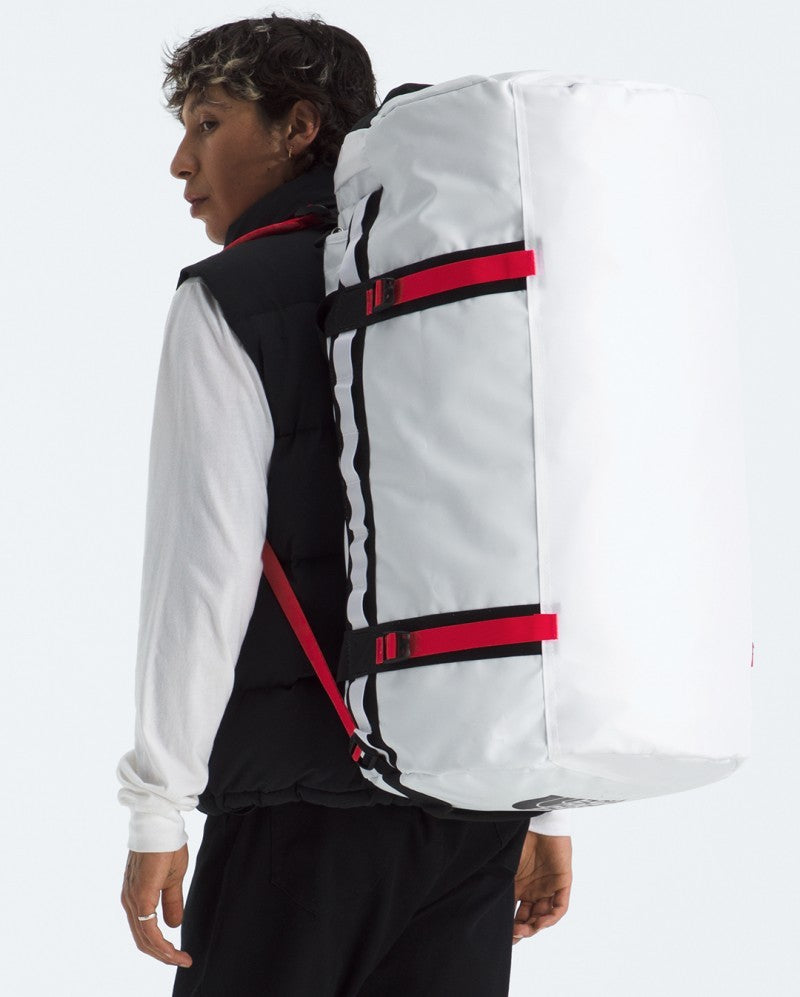 Base Camp Duffel - L - tnf white / tnf black / elevation red 1