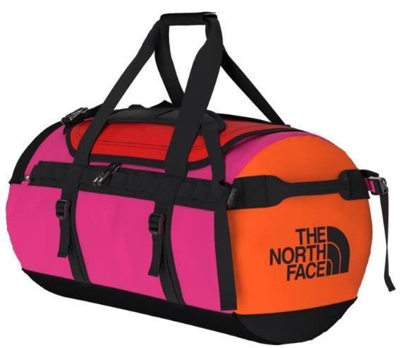 Base Camp Duffel - M - Mr. Pink / Power Orange / Fiery Red 2