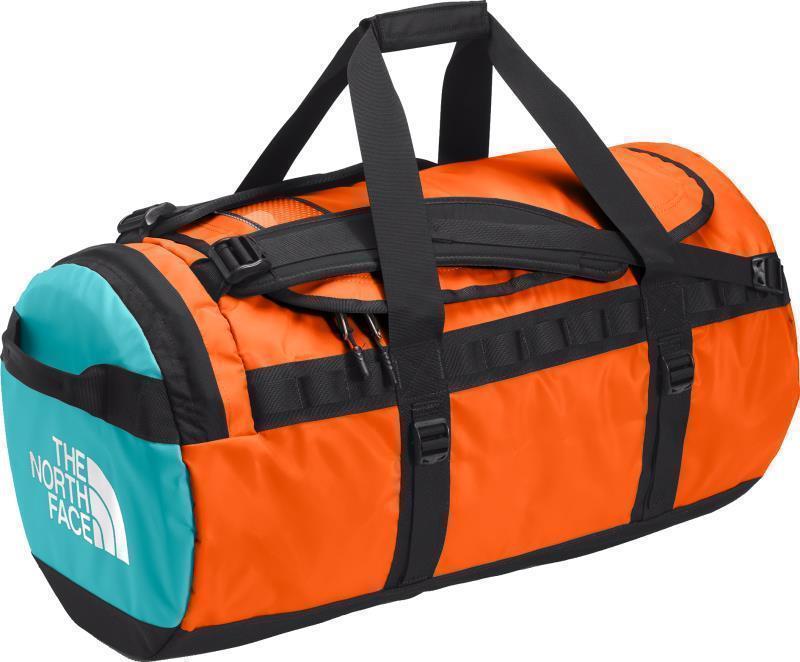 Base Camp Duffel - M - Red Orange / Transantarctic Blue 1