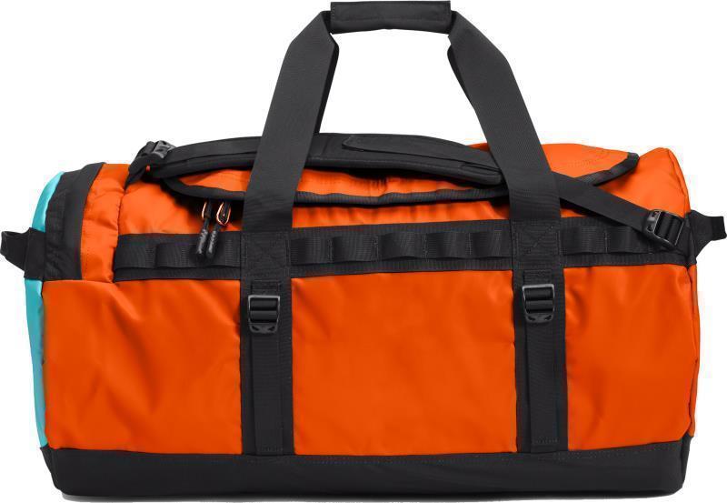 Base Camp Duffel - M - Red Orange / Transantarctic Blue 3