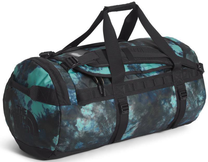 Base Camp Duffel - M - Wasabi Ice Dye Print / TNF Black 1