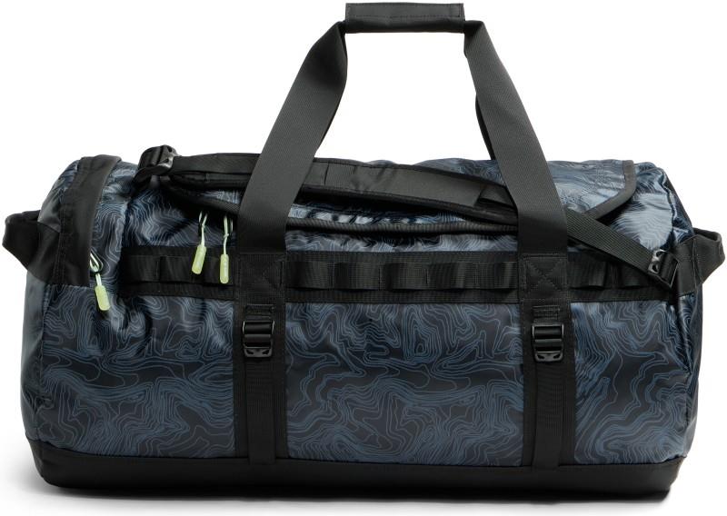 Base Camp Duffel - M - tnf black glowing topo print 1