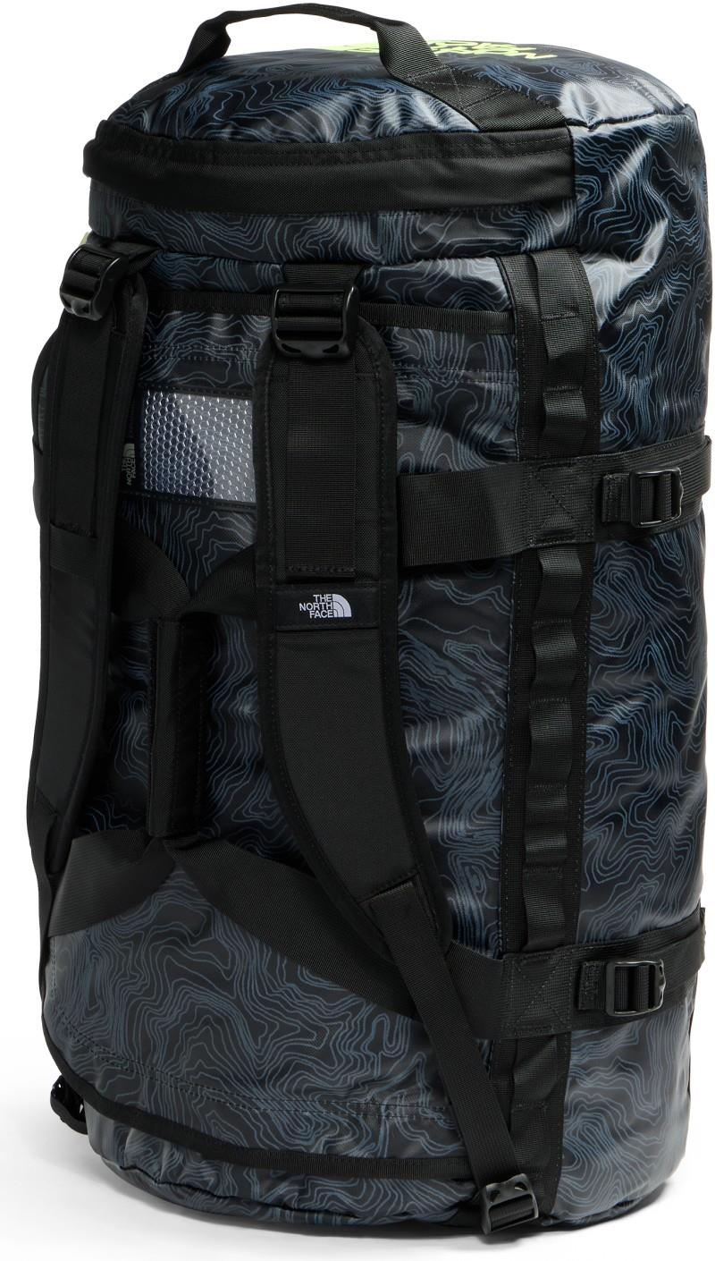 Base Camp Duffel - M - tnf black glowing topo print 1