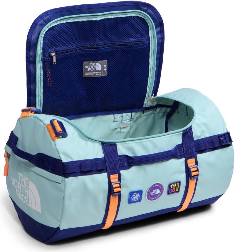 Base Camp Duffel - S - canal blue / bold blue / papaya 1