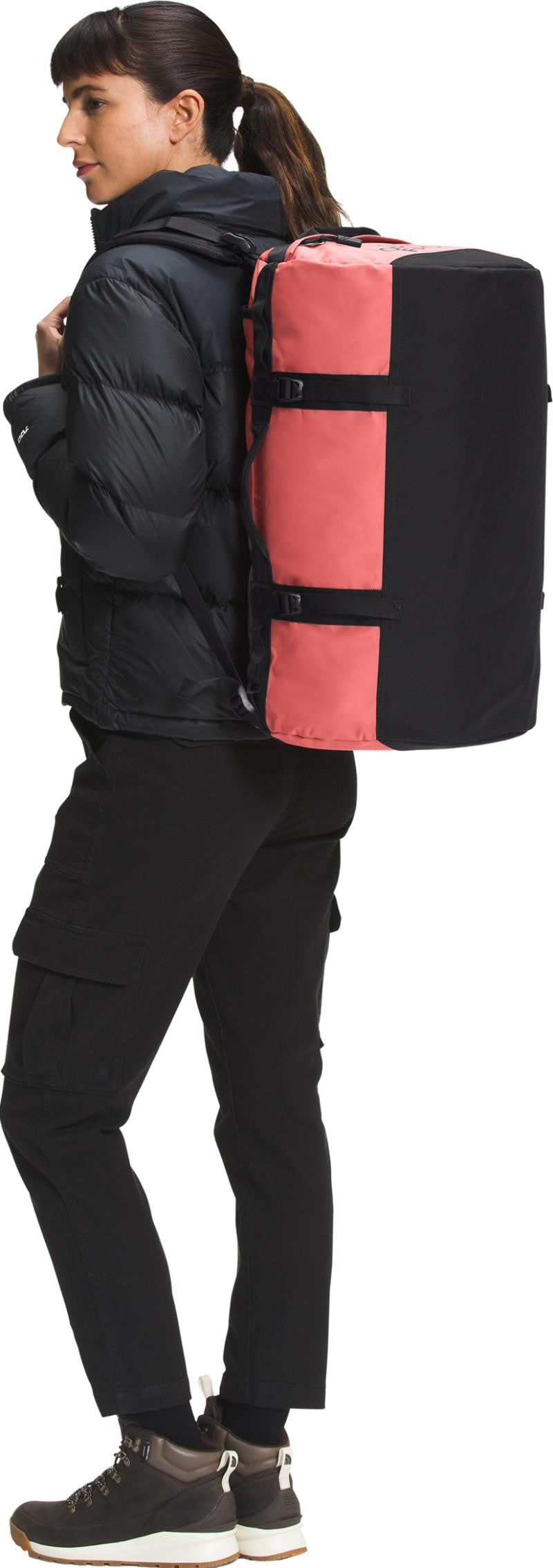 Base Camp Duffel - S - faded rose / tnf black 1