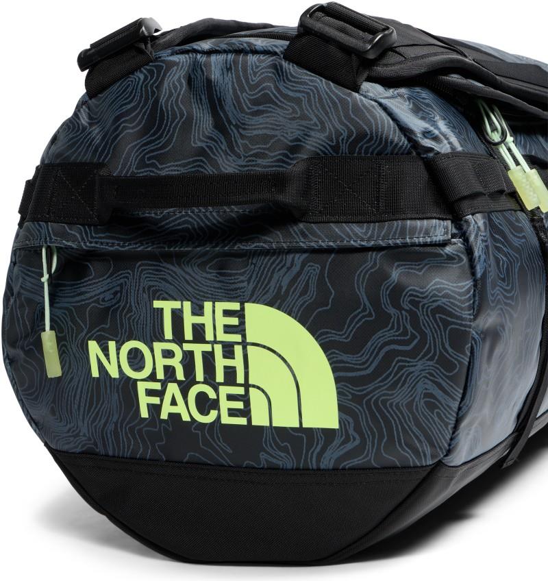 Base Camp Duffel - S - tnf black glowing topo print 1