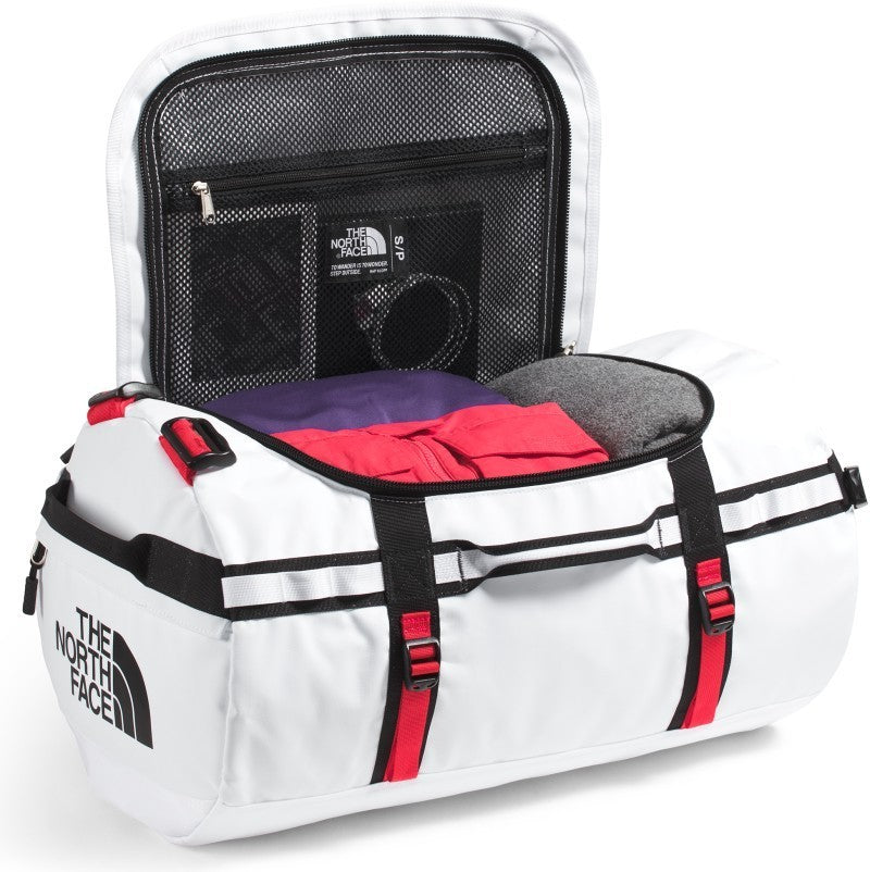 Base Camp Duffel - S - tnf white / tnf black / elevation red 1