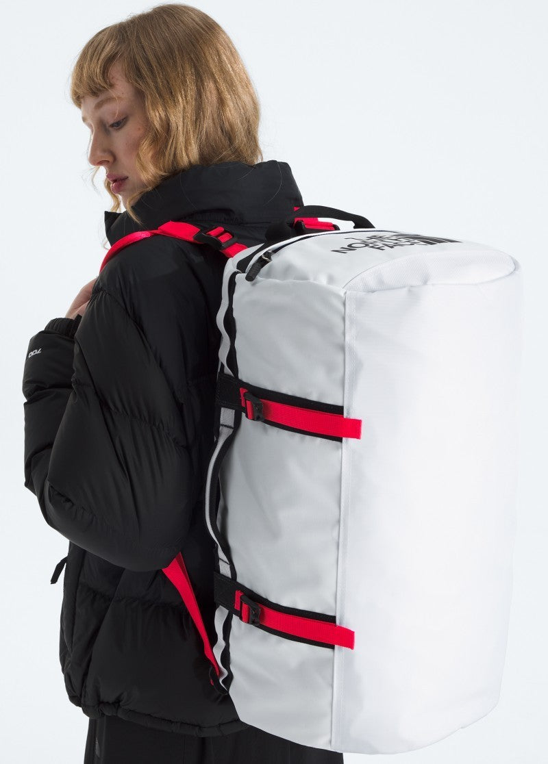 Base Camp Duffel - S - tnf white / tnf black / elevation red 1