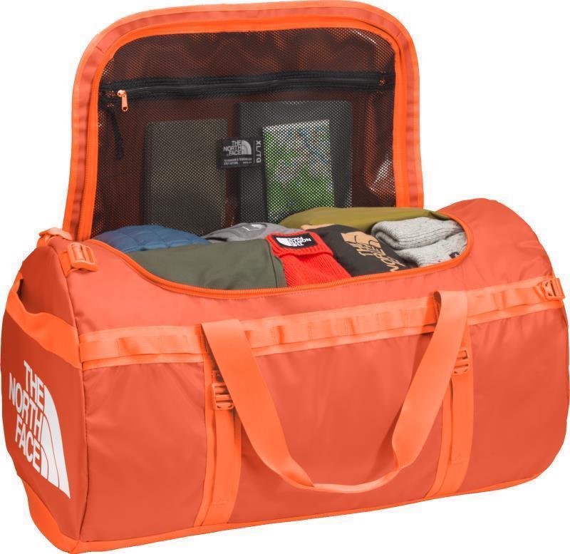 Base Camp Duffel - XL - Burnt Ochre / Power Orange 4