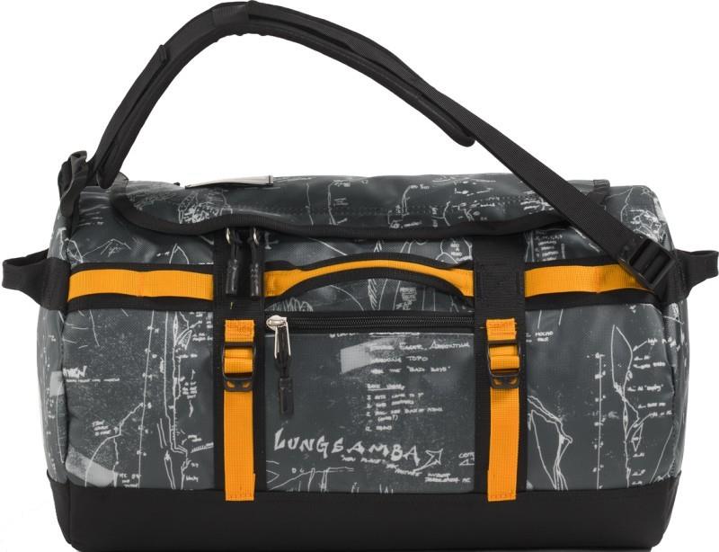 Base Camp Duffel - XS - anthracite grey conrad topo print / summit gold 1