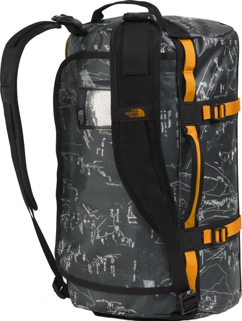 Base Camp Duffel - XS - anthracite grey conrad topo print / summit gold 1