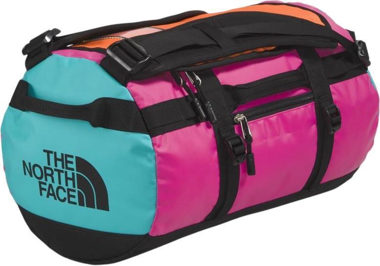 Base Camp Duffel - XS - mr. pink / apres blue / power orange 1