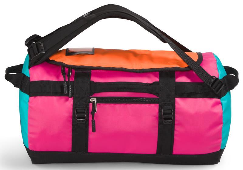 Base Camp Duffel - XS - mr. pink / apres blue / power orange 1