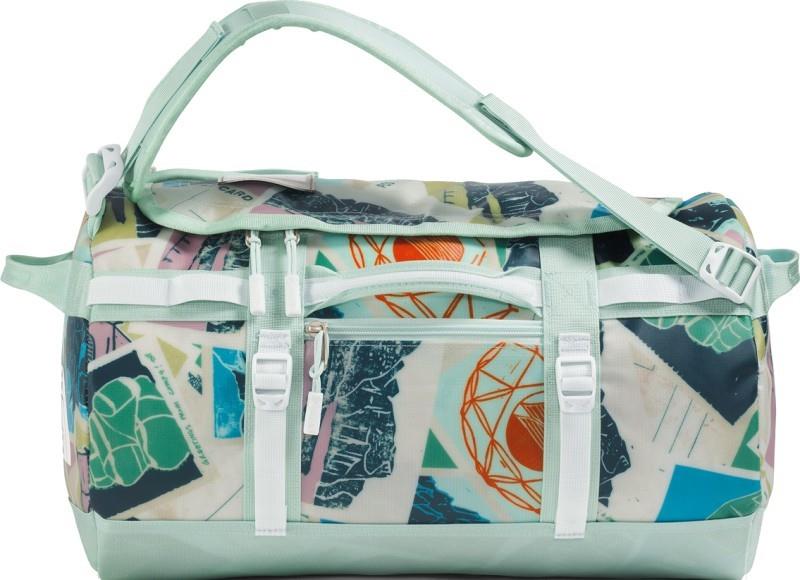 Base Camp Duffel - XS - opal frost tnf postcards print / opal frost / pear 1