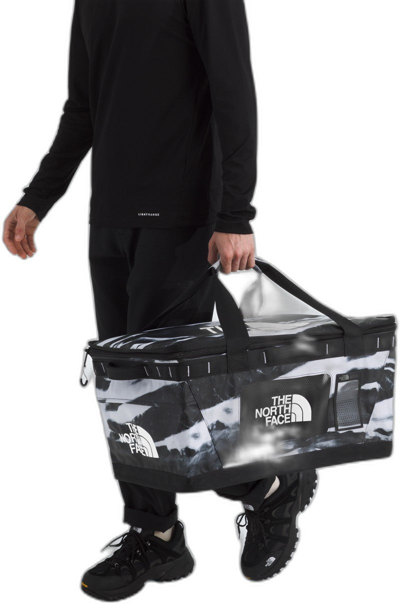 Base Camp Gear Box - M - tnf black edge of light print / tnf black 1