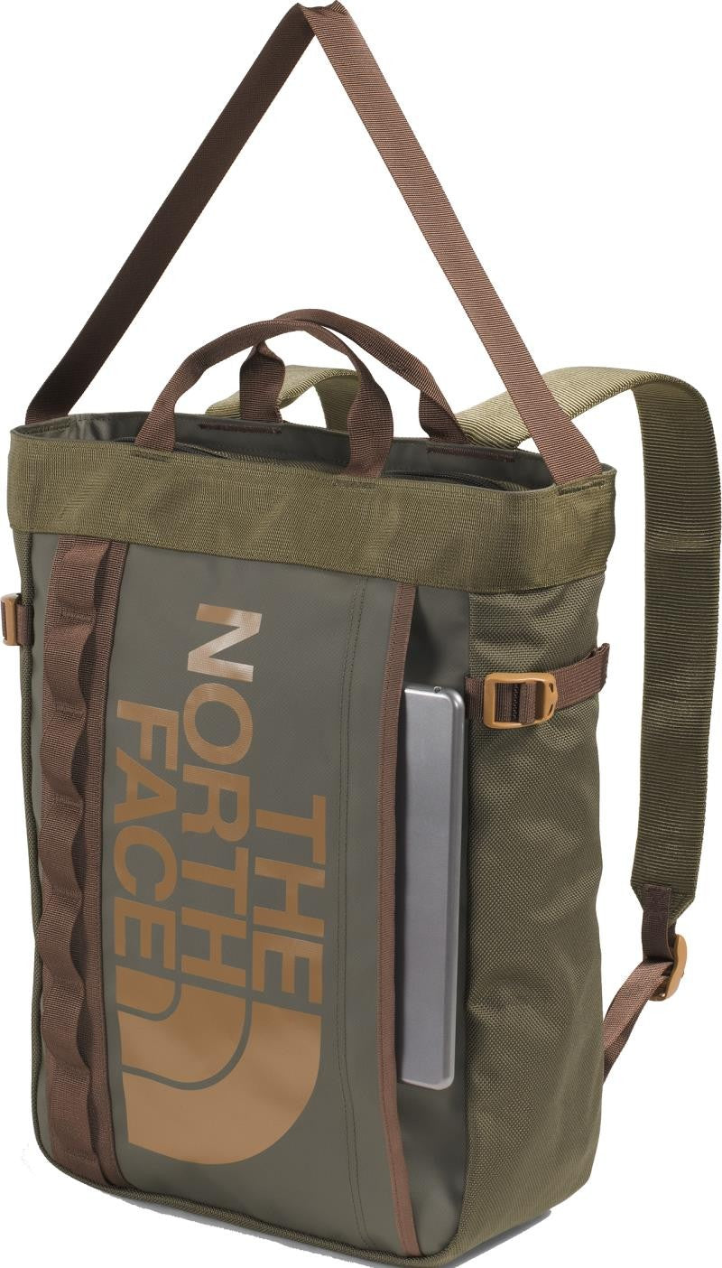 Base Camp Tote Pack - new taupe green / smokey brown / utility brown 1