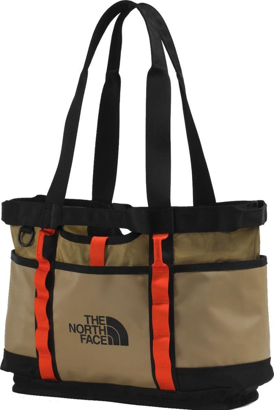 Base Camp Utility Tote - Womens - cedar / tnf black / lava red 1