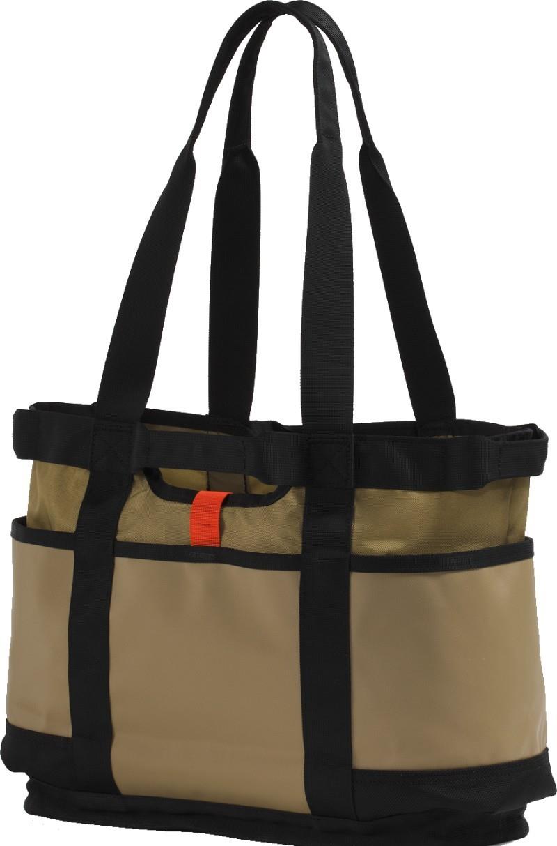 Base Camp Utility Tote - Womens - cedar / tnf black / lava red 1