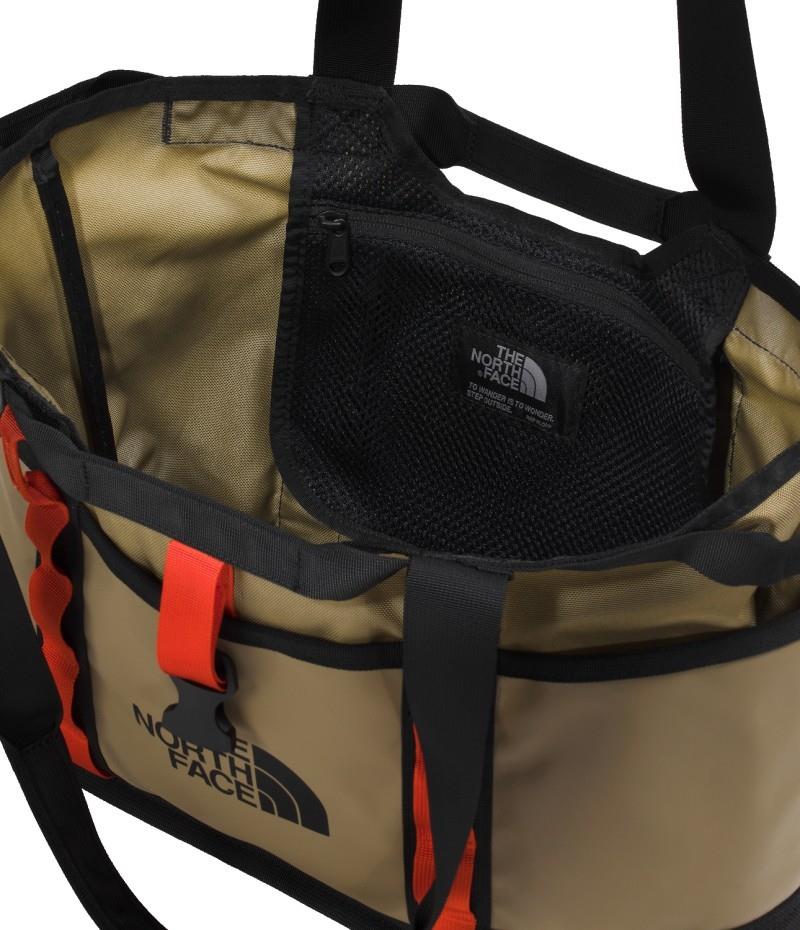 Base Camp Utility Tote - Womens - cedar / tnf black / lava red 1