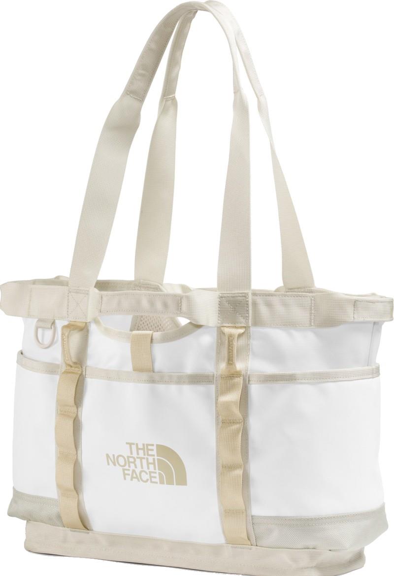 Base Camp Utility Tote - Womens - white ash / calacatta / pale khaki 1
