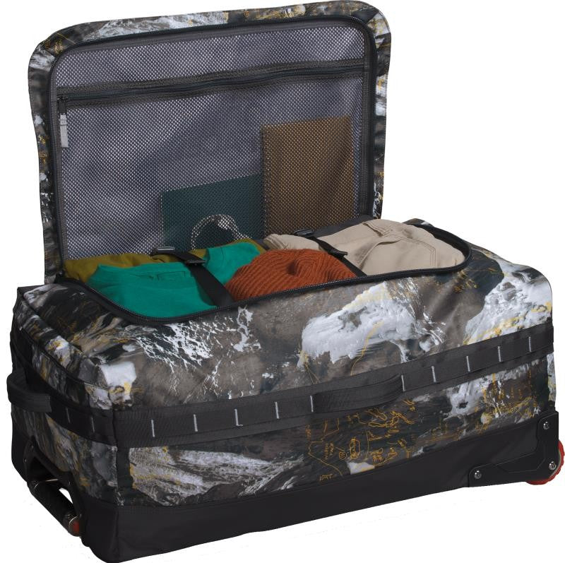 Base Camp Voyager 29" Roller - falcon brown conrads notes print / tnf black 1