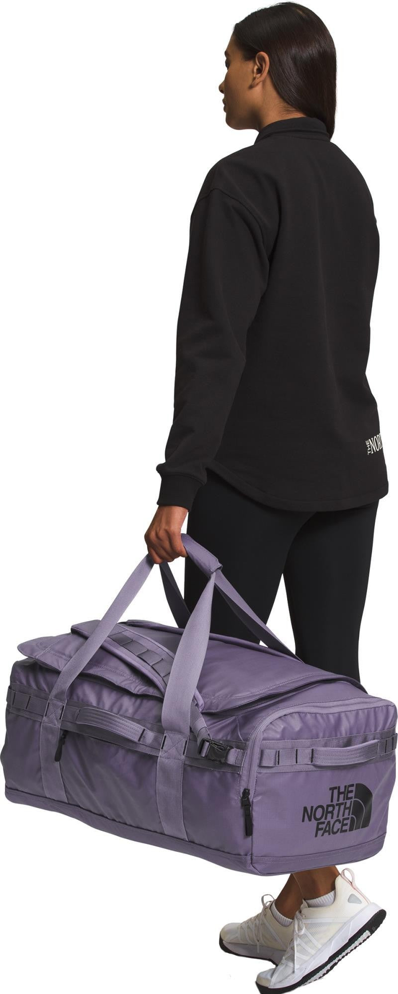 Base Camp Voyager Duffel - 62L - lunar slate / tnf black 1