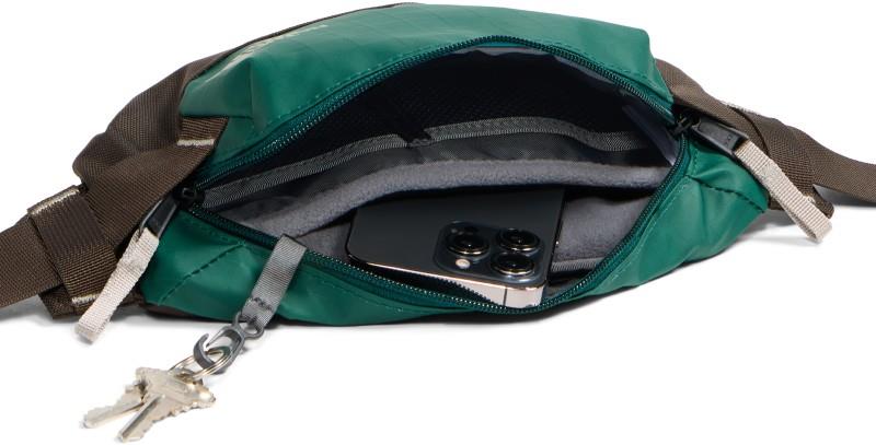 Base Camp Voyager Lumbar - pacific teal / dark chestnut / stone slab 1