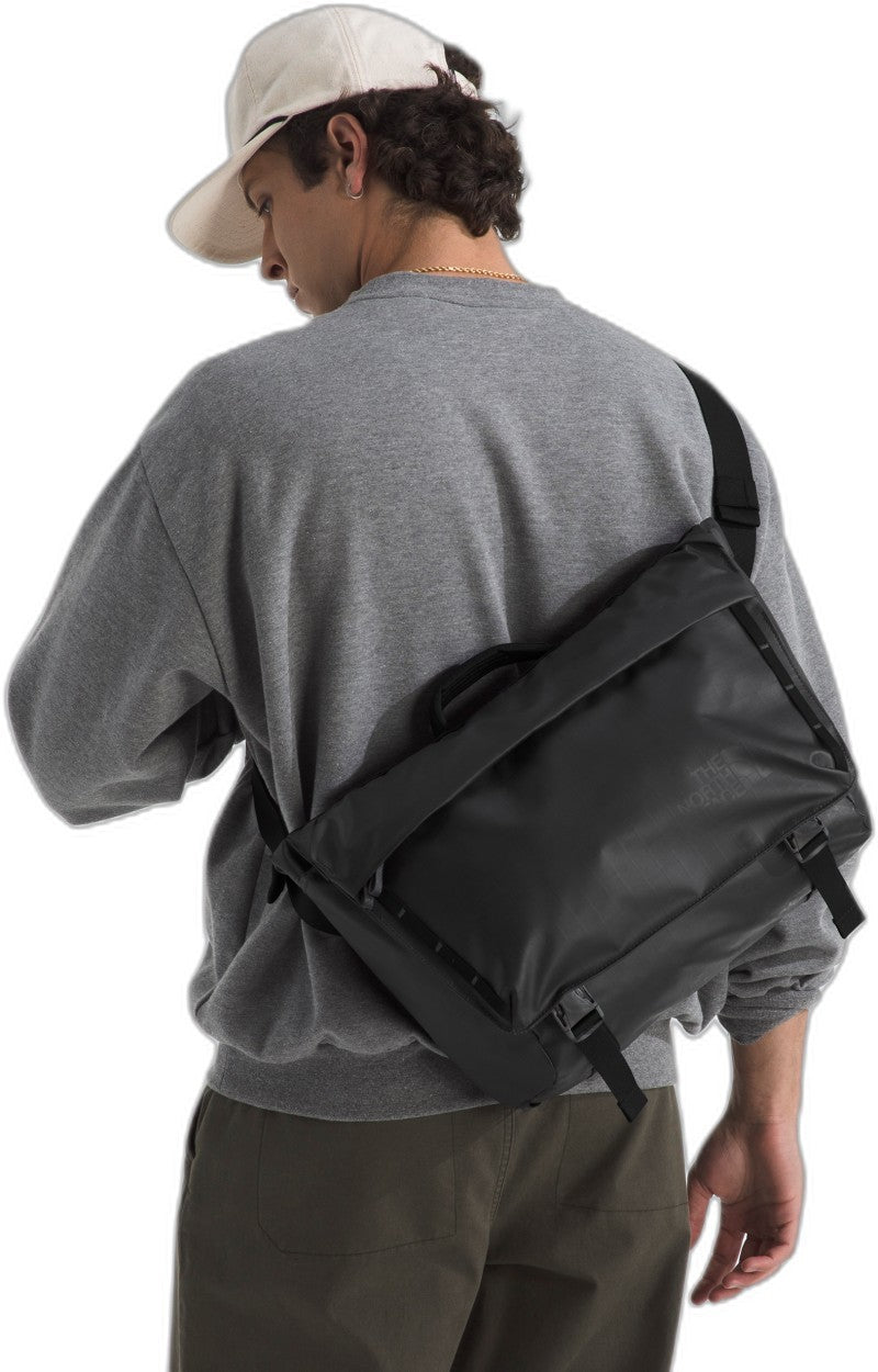 Base Camp Voyager Messenger Bag - Mens - tnf black / asphalt grey 1
