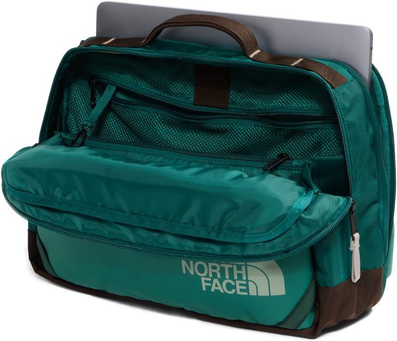 Base Camp Voyager Sling - pacific teal / dark chestnut / stone slab 1