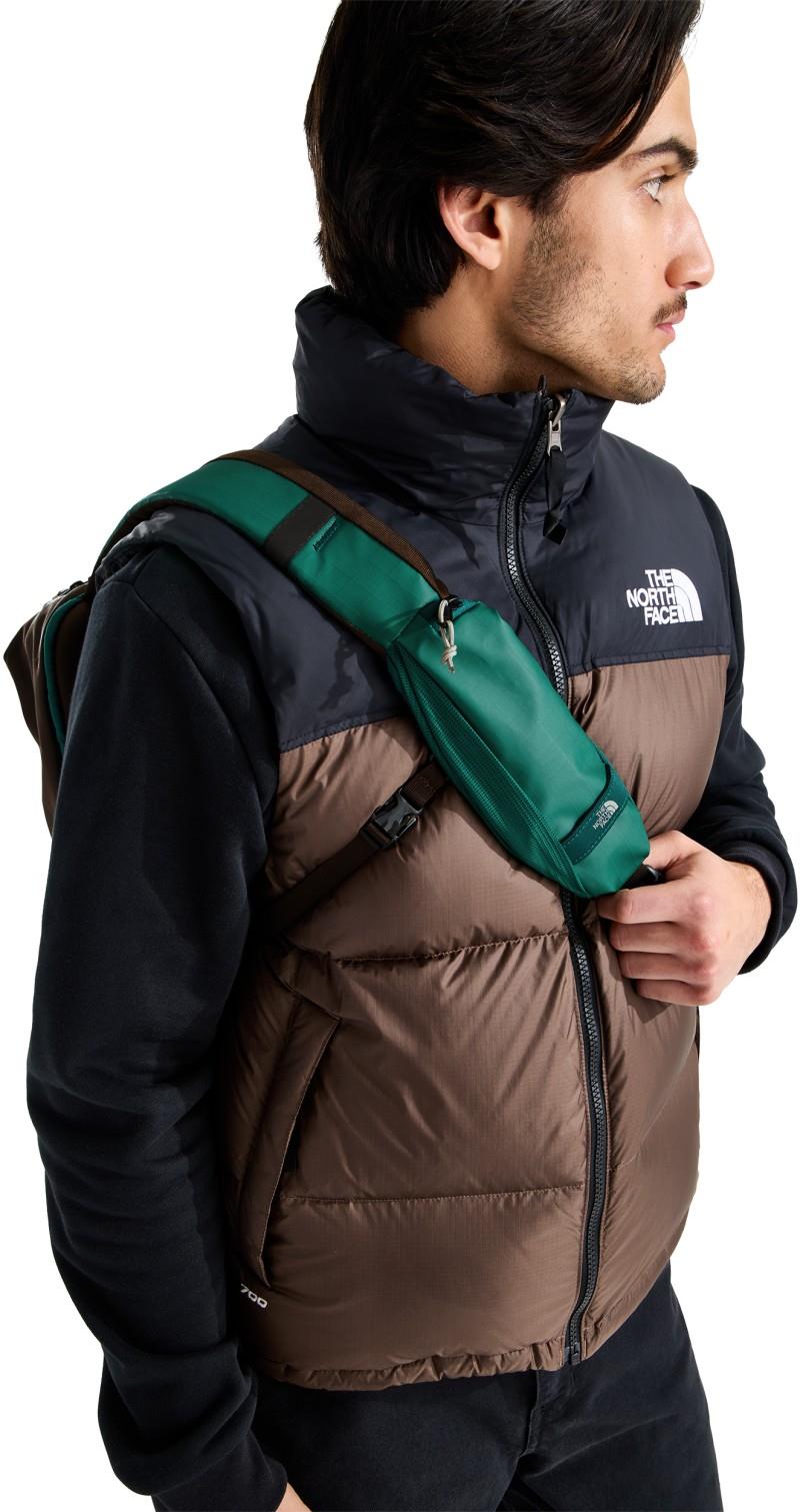 Base Camp Voyager Sling - pacific teal / dark chestnut / stone slab 1