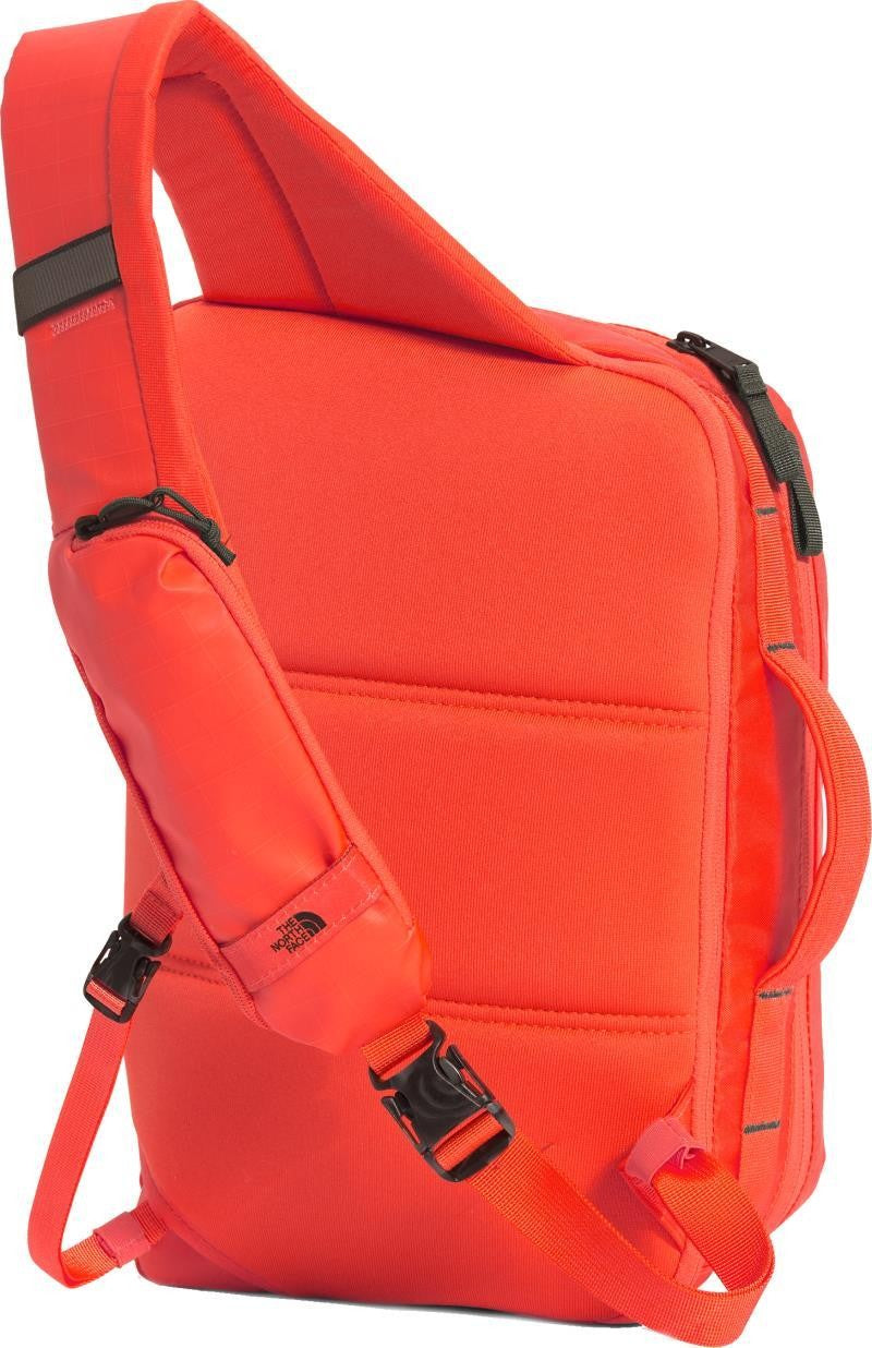 Base Camp Voyager Sling - retro orange / new taupe green 1