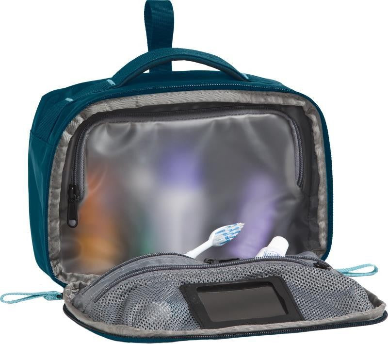 Base Camp Voyager Toiletry Kit - midnight petrol / algae blue 1