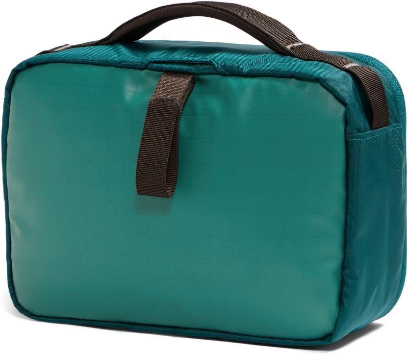 Base Camp Voyager Toiletry Kit - pacific teal / dark chestnut / stone slab 1