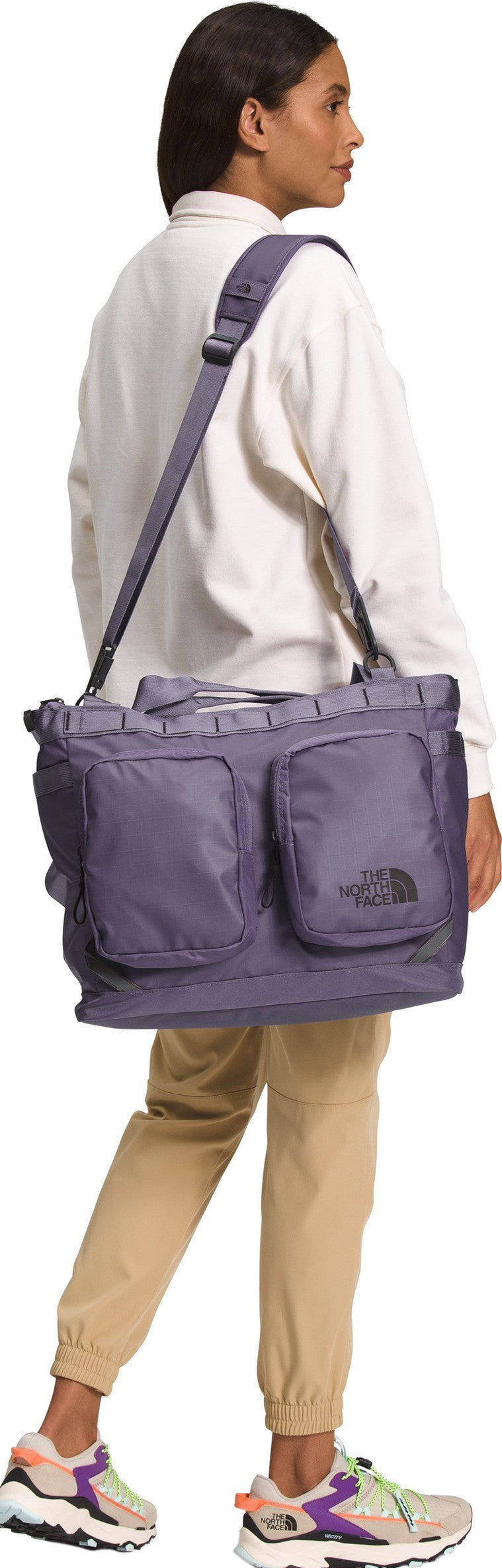 Base Camp Voyager Tote - lunar slate / tnf black 1