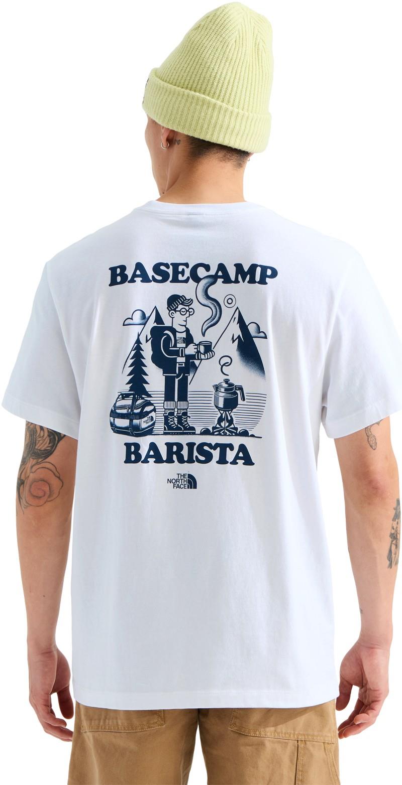 Basecamp Barista Graphic SS Tee - Unisex - tnf white / summit navy 1